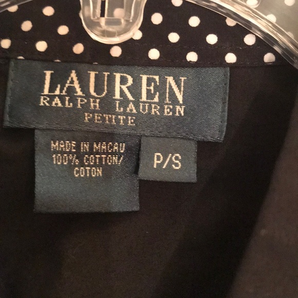 Women’s Top button down, black - Picture 4 of 4